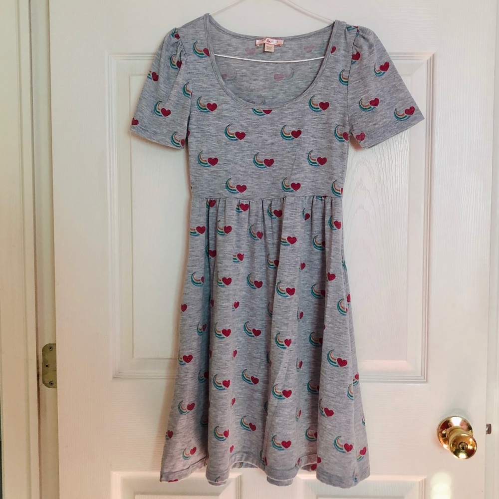 Urban outfitters cap sleeve jersey dress w pockets Sz XS